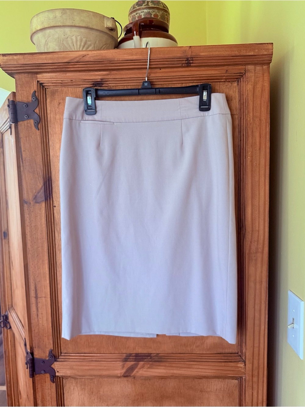 Calvin Klein Beige Pencil Skirt - Size 8 (NWOT)